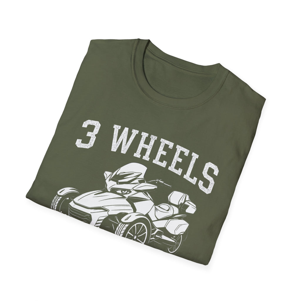 3 Wheels Zero Regrets T-Shirt