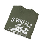 3 Wheels Zero Regrets T-Shirt