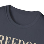 Freedom Doesn't Retire Sunset T-Shirt