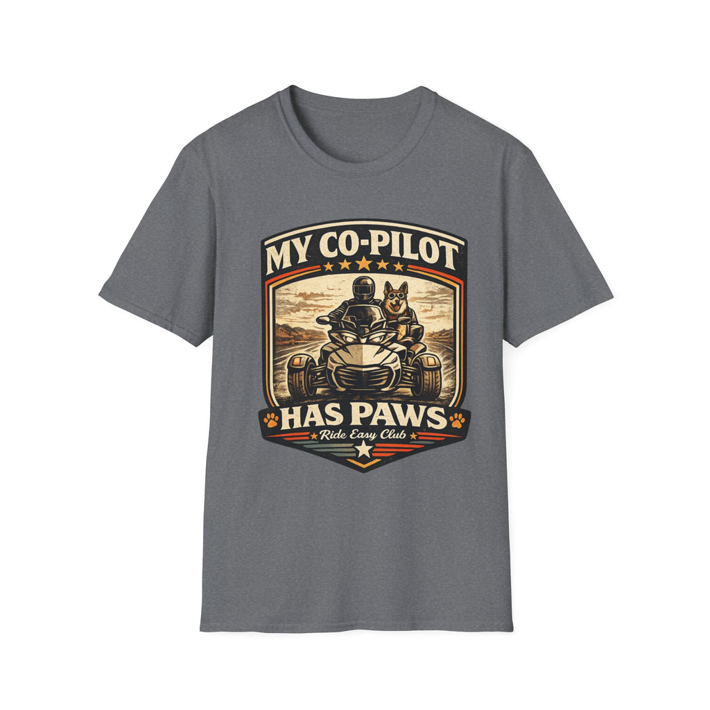 My CoPilot Has Paws T-Shirt