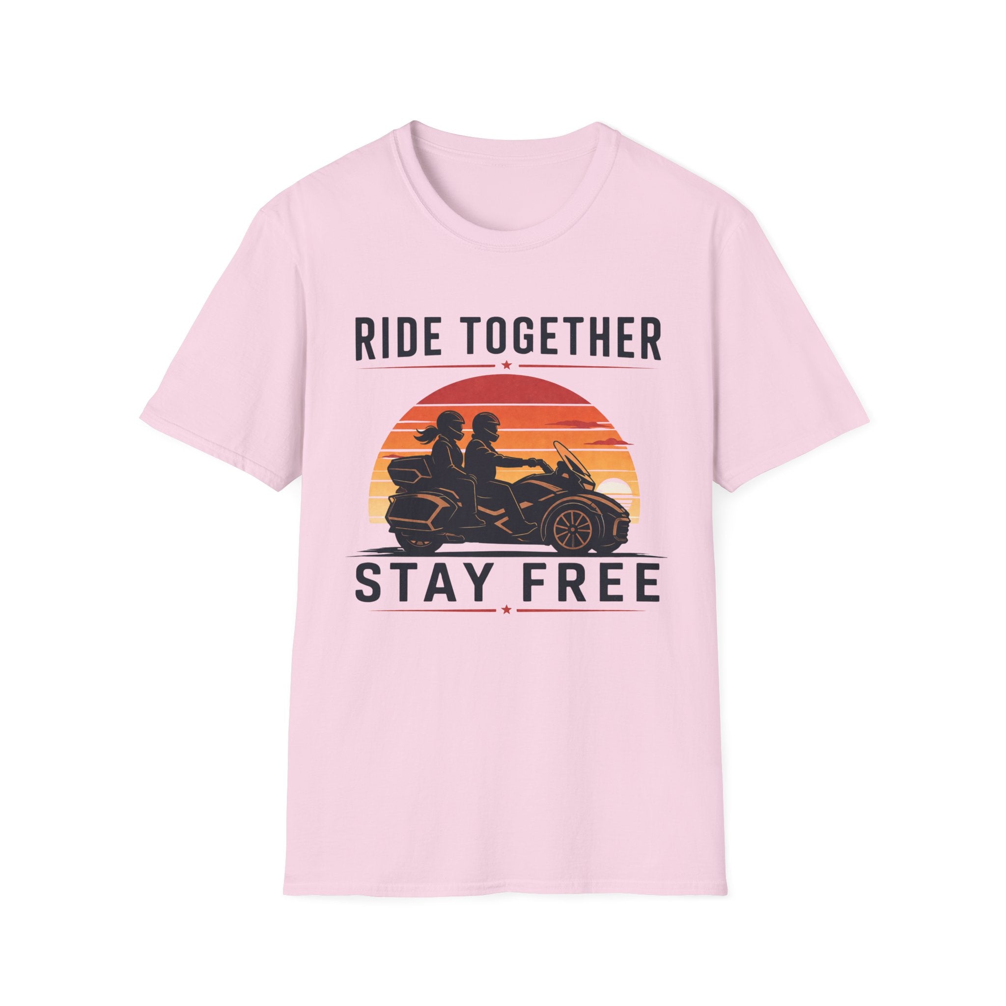 Ride Together Stay Free T-Shirt