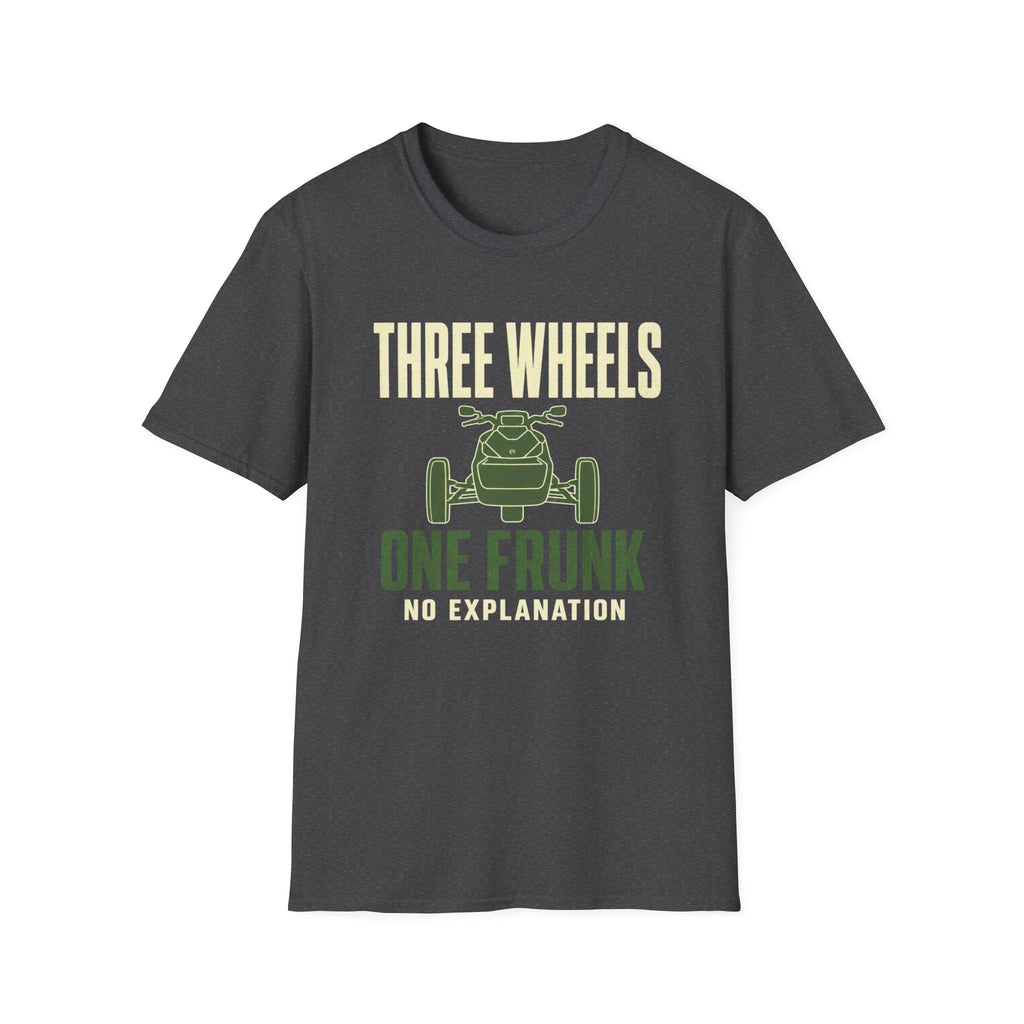 Three Wheels One Frunk T-Shirt