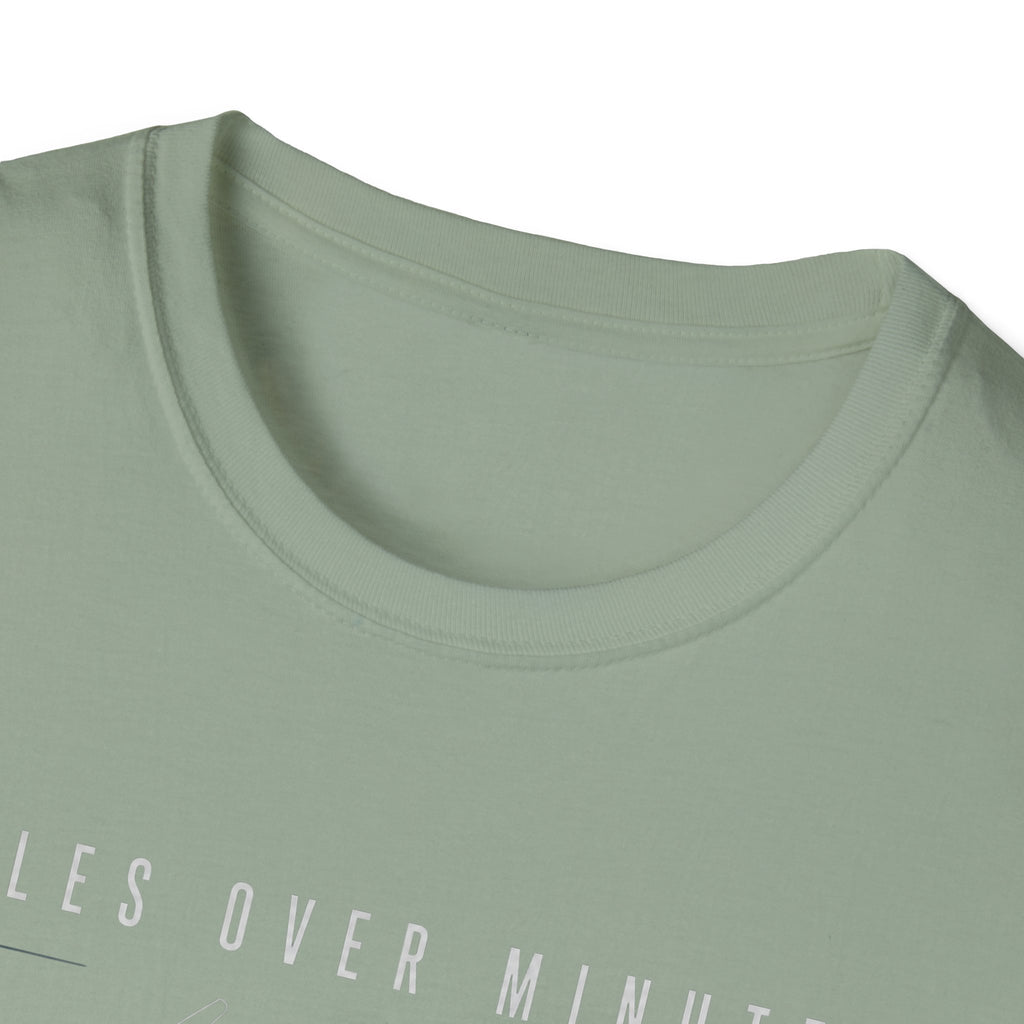 Miles Over Minutes Black Shirt T-Shirt