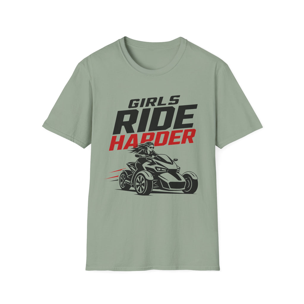 Girls Ride Harder T-Shirt