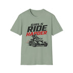 Girls Ride Harder T-Shirt