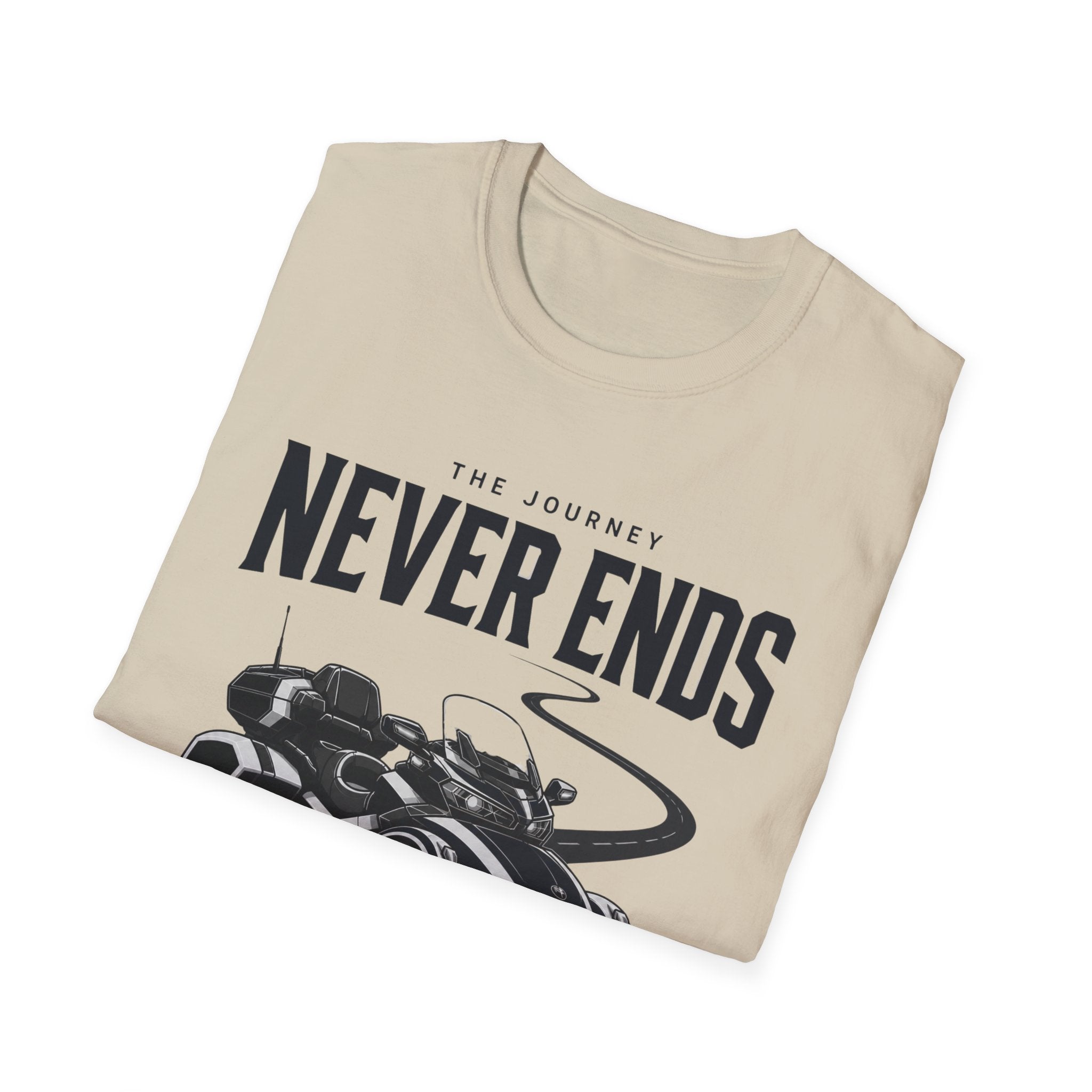 The Journey Never Ends T-Shirt