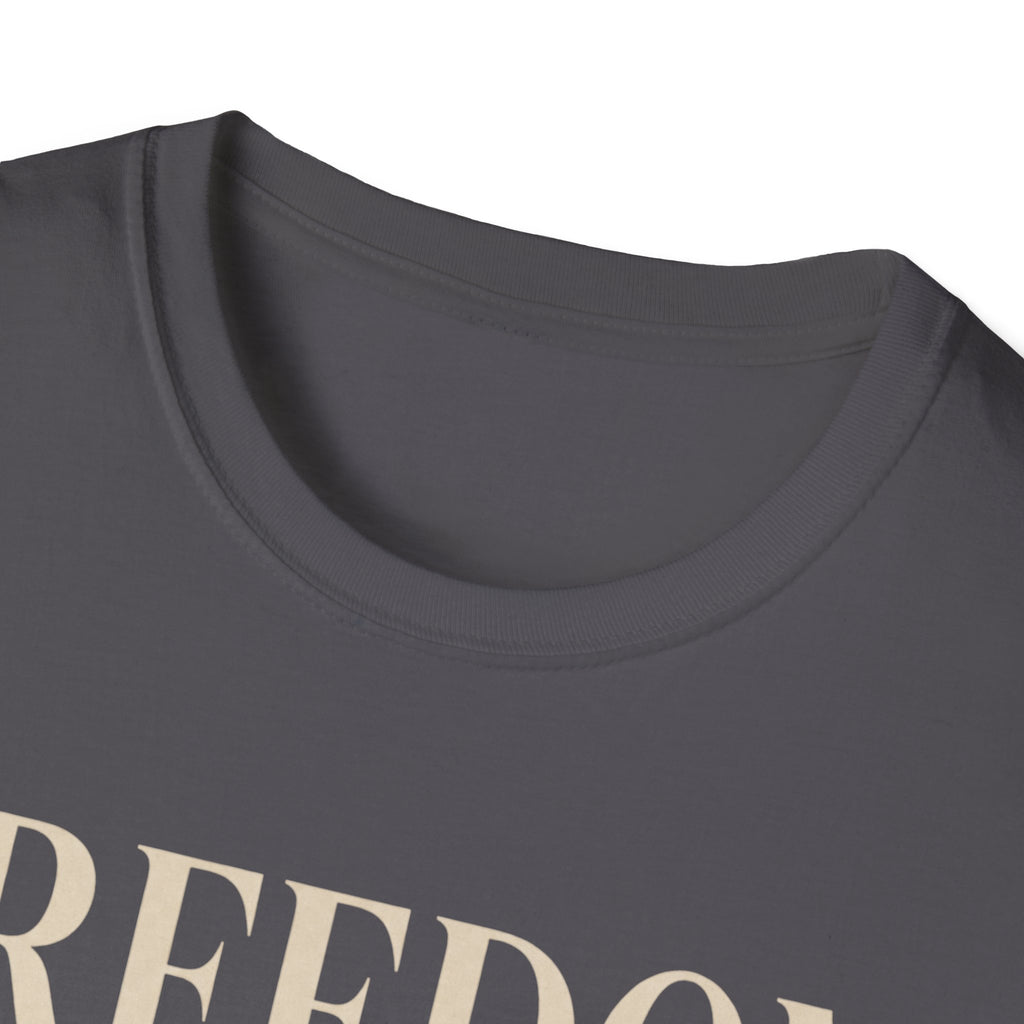 Freedom Doesn't Retire Sunset T-Shirt