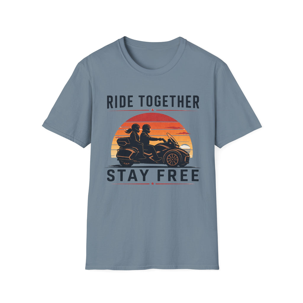 Ride Together Stay Free T-Shirt