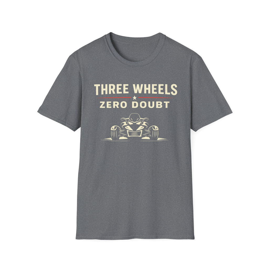Three Wheels Zero Doubt T-Shirt