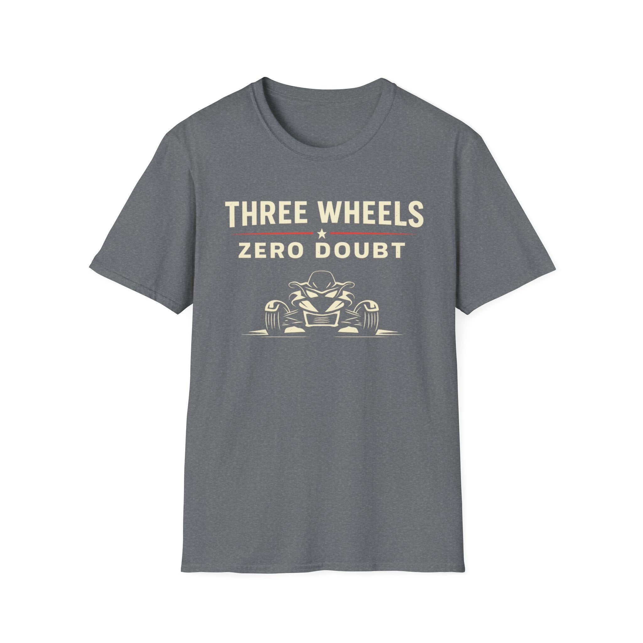 Three Wheels Zero Doubt T-Shirt