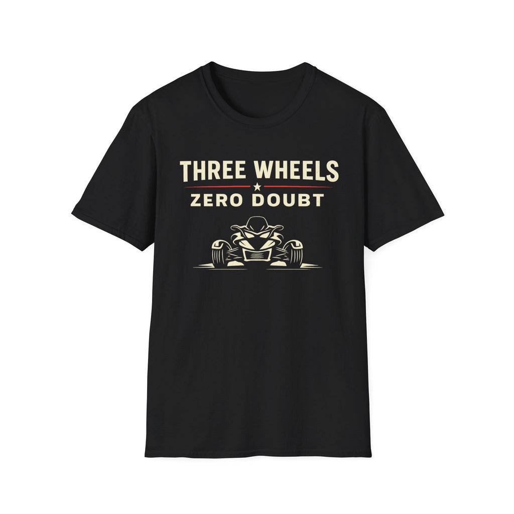 Three Wheels Zero Doubt T-Shirt