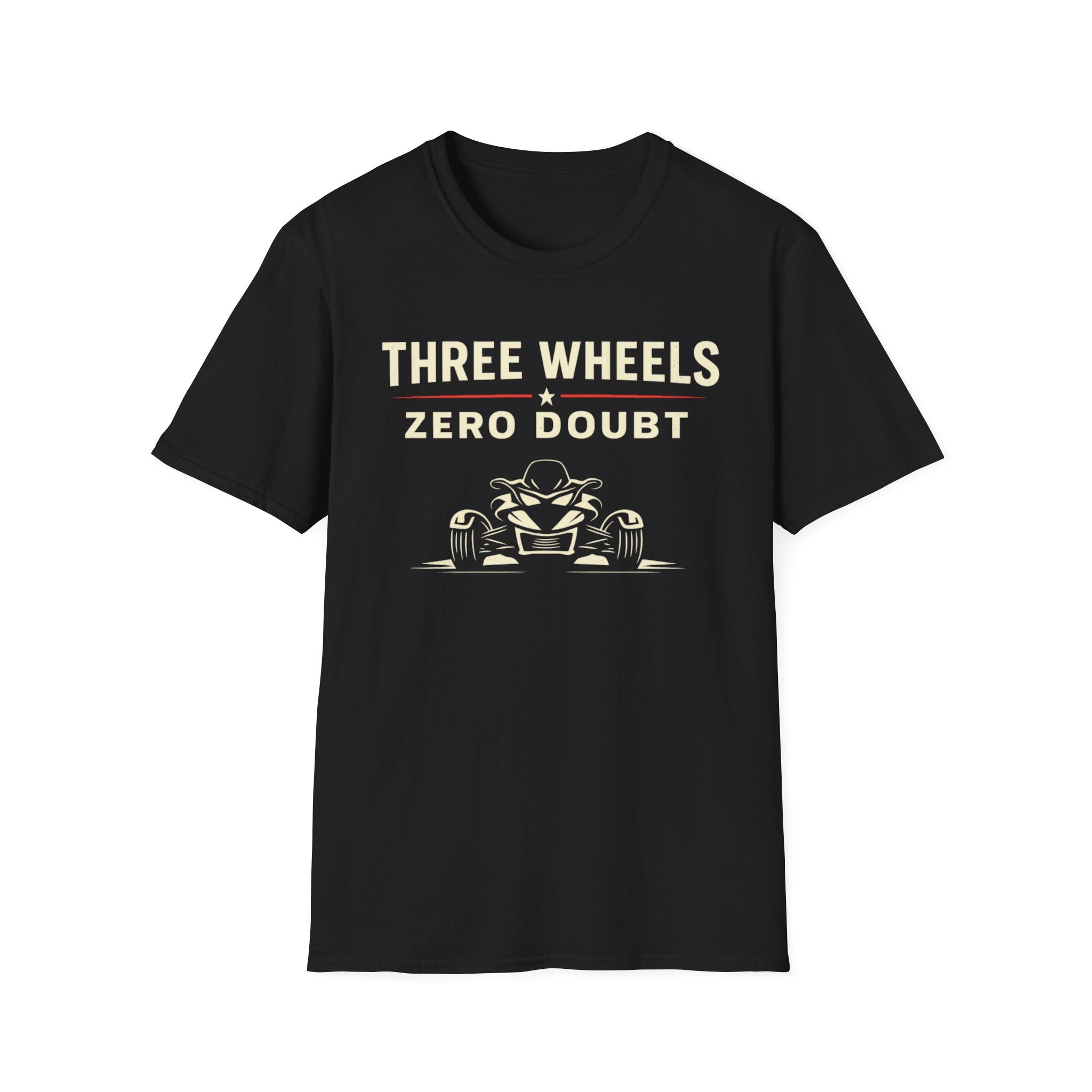 Three Wheels Zero Doubt T-Shirt