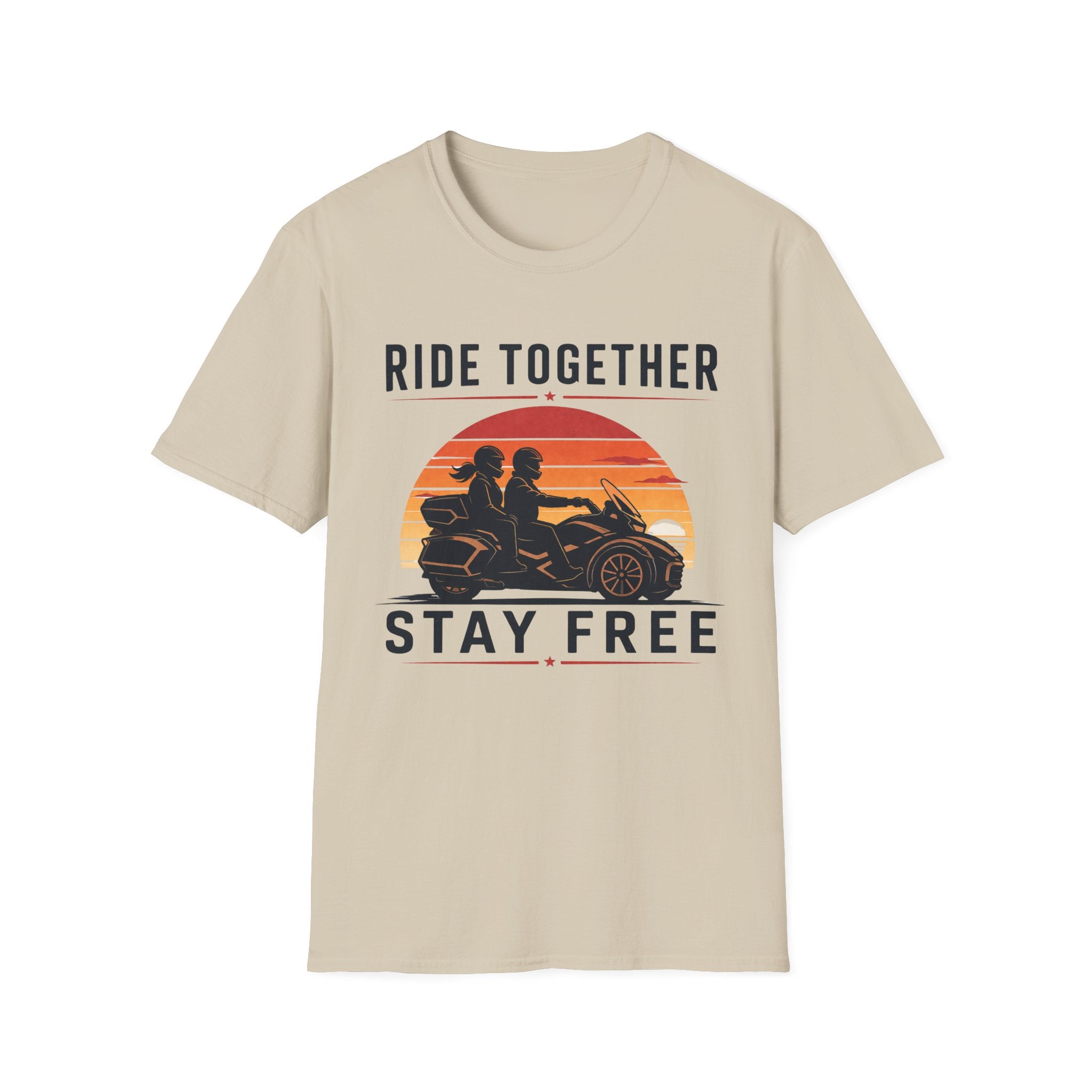 Ride Together Stay Free T-Shirt
