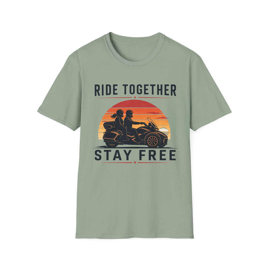 Ride Together Stay Free T-Shirt