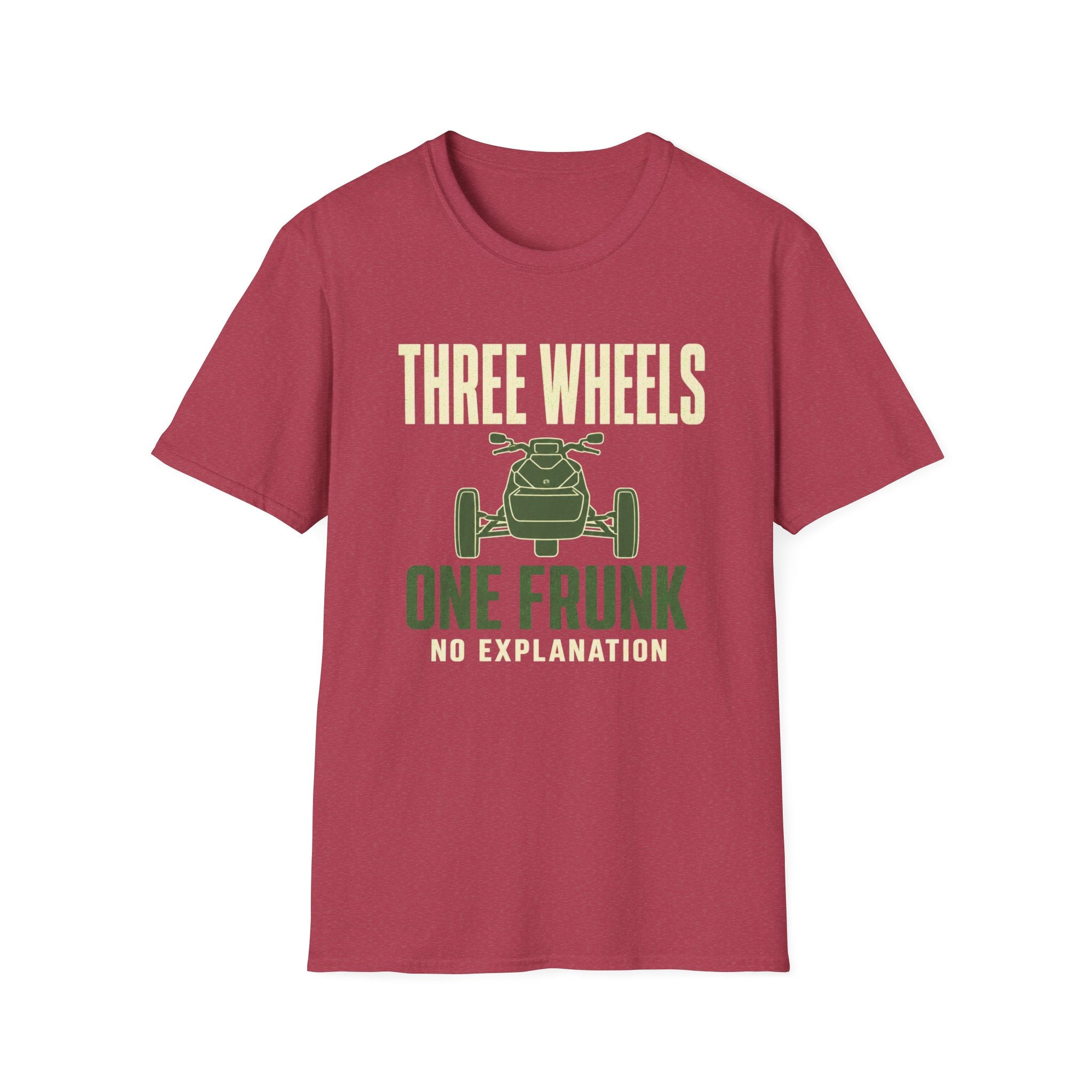 Three Wheels One Frunk T-Shirt