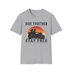 Ride Together Stay Together Sunset T-Shirt