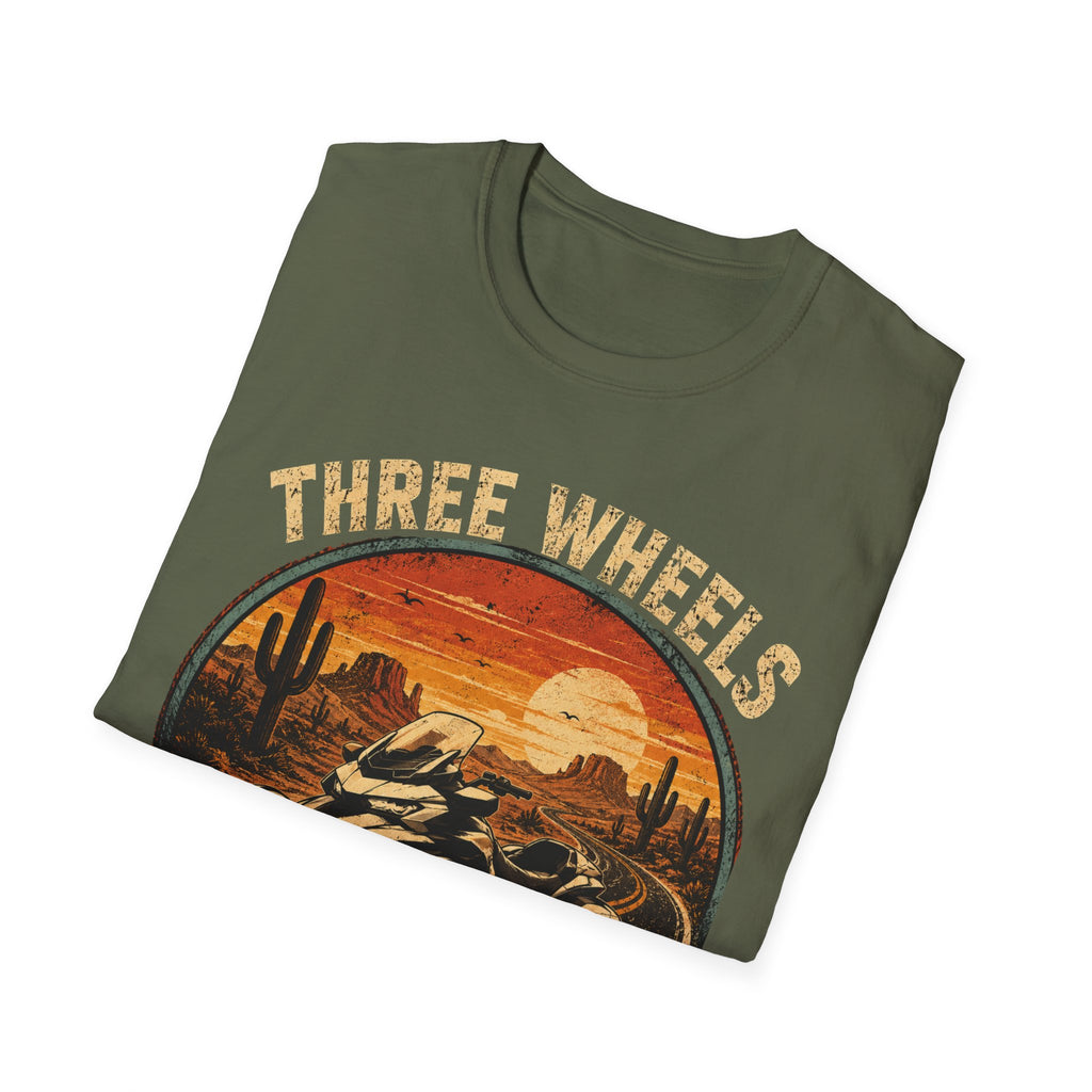 Three Wheels Endless Horizons T-Shirt