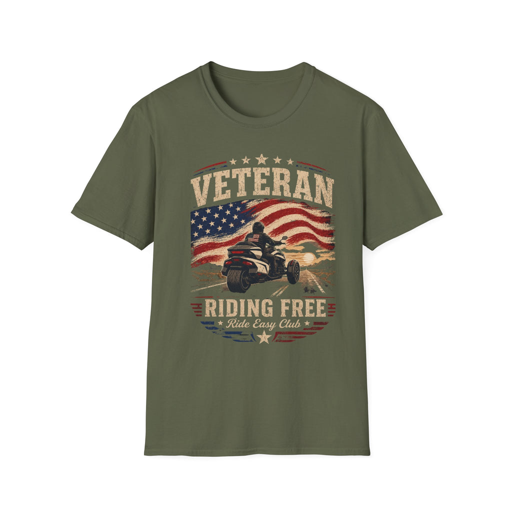 Veteran Riding Free T-Shirt