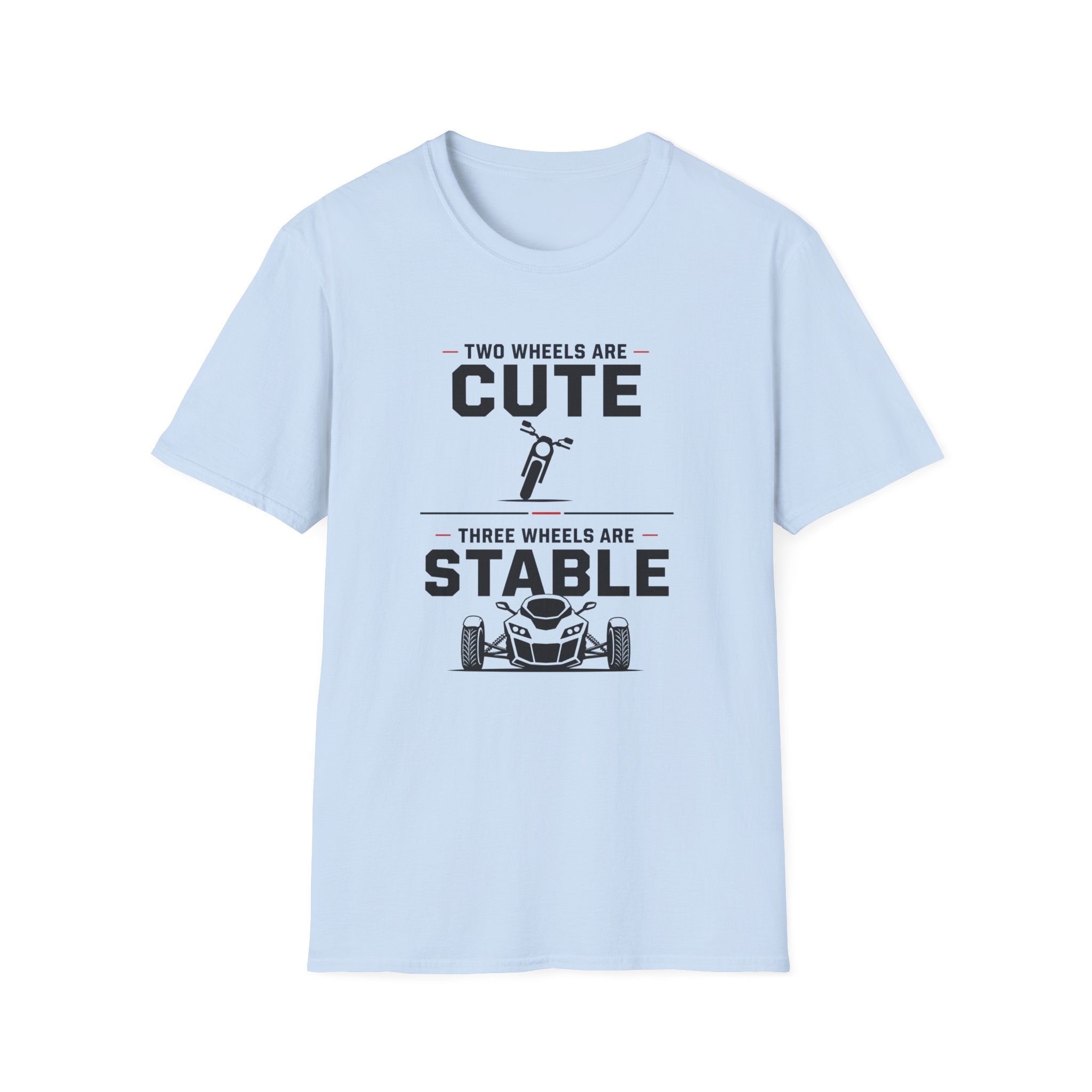 Two Wheels Are Cute T-Shirt