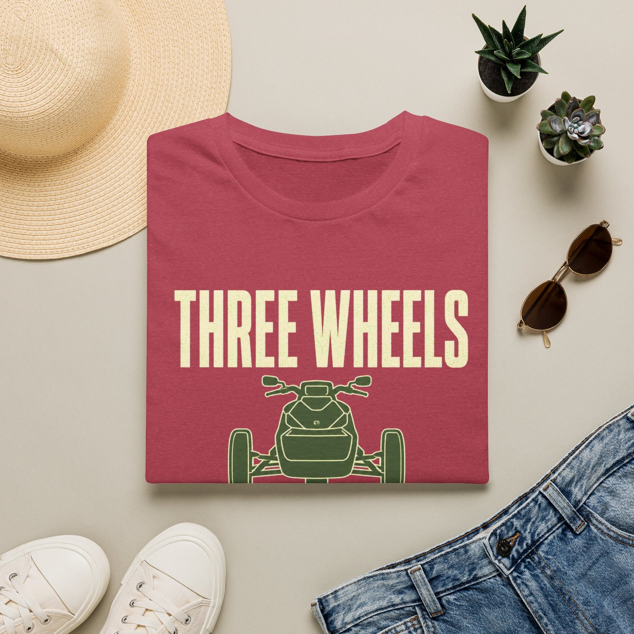 Three Wheels One Frunk T-Shirt