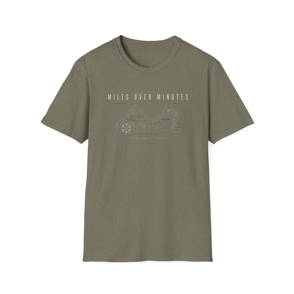 Miles Over Minutes Black Shirt T-Shirt