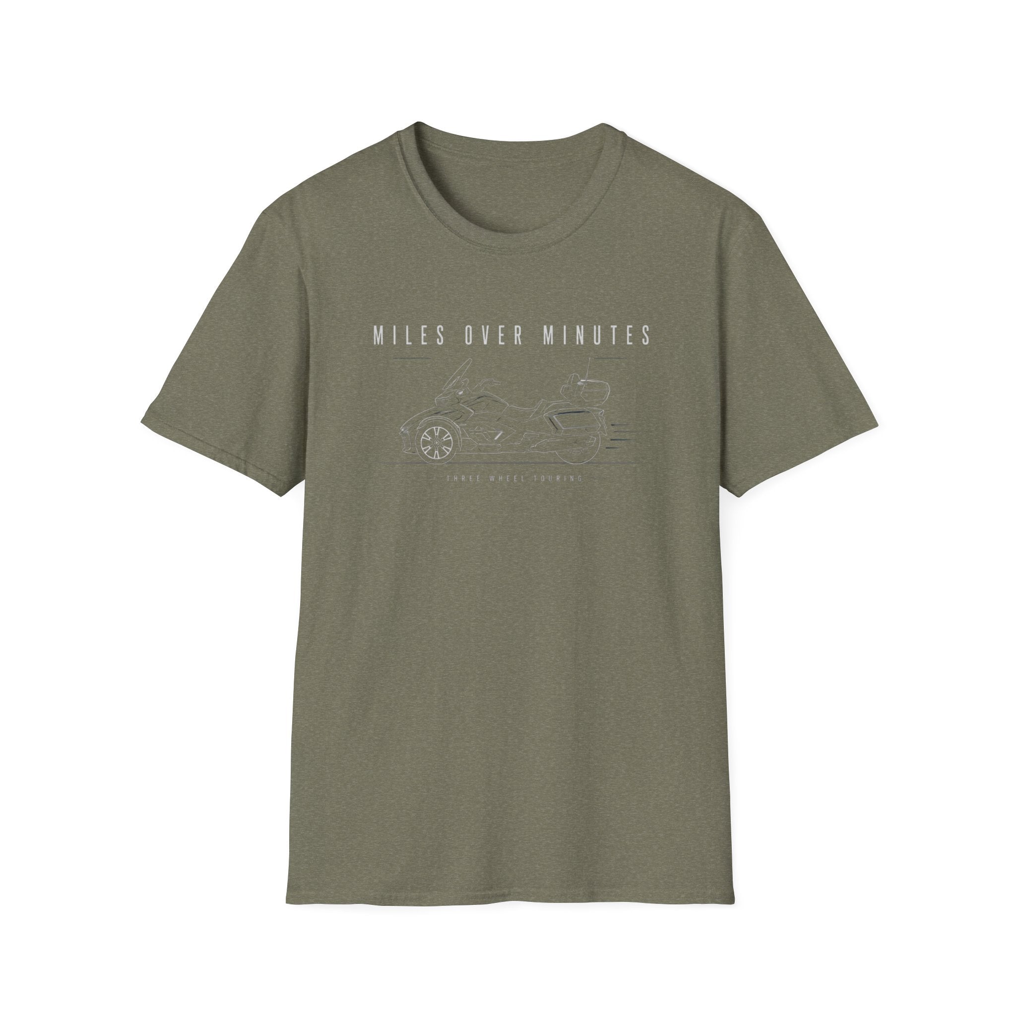 Miles Over Minutes Black Shirt T-Shirt