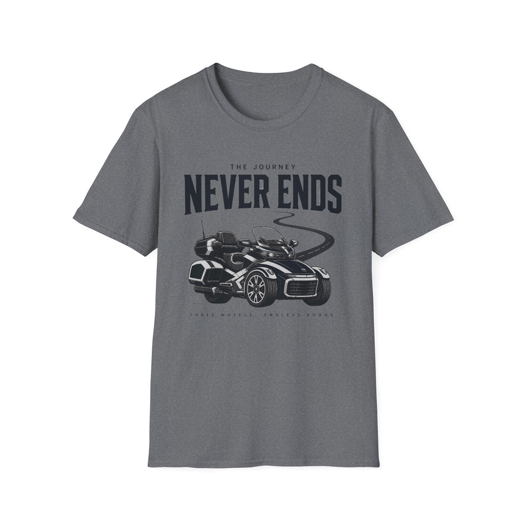 The Journey Never Ends T-Shirt