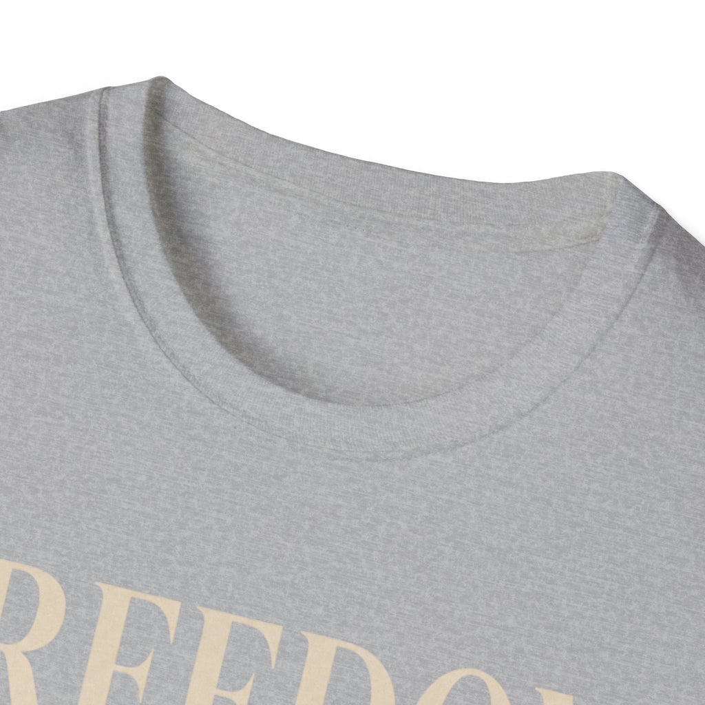 Freedom Doesn't Retire Sunset T-Shirt