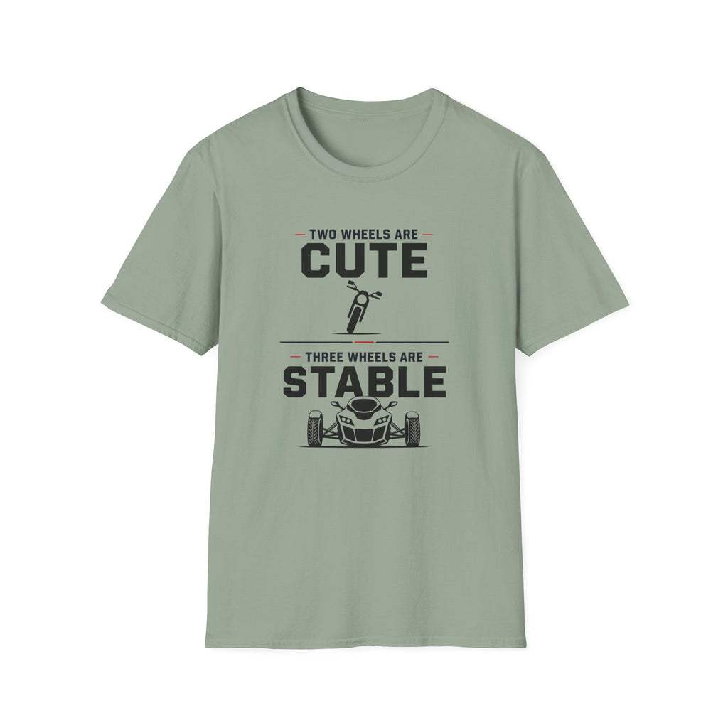 Two Wheels Are Cute T-Shirt