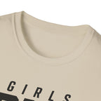 Girls Ride Harder Words T-Shirt