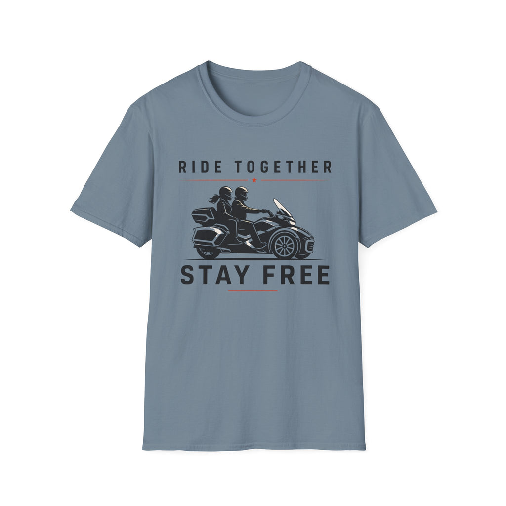 Ride Together Stay Free T-Shirt
