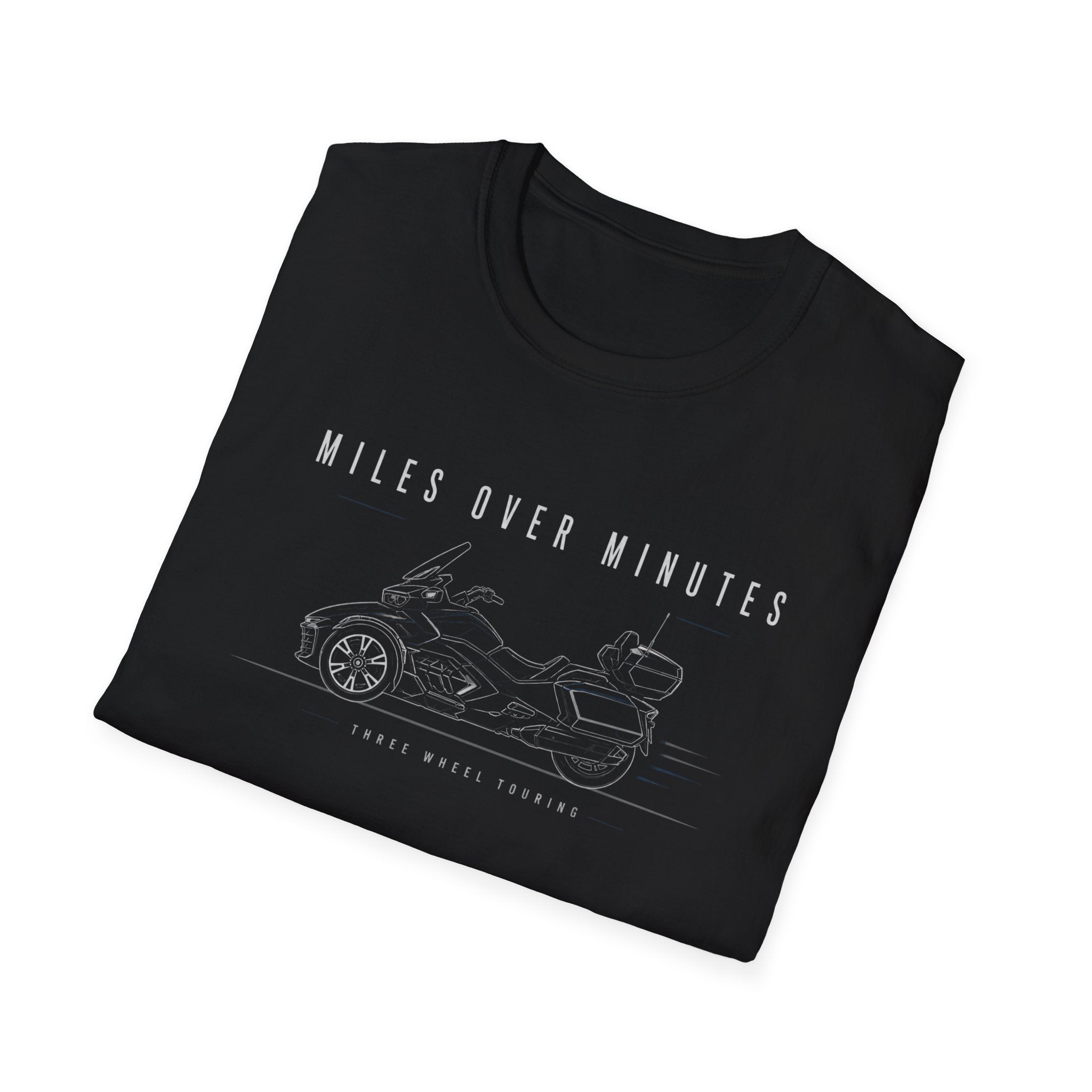 Miles Over Minutes Black Shirt T-Shirt