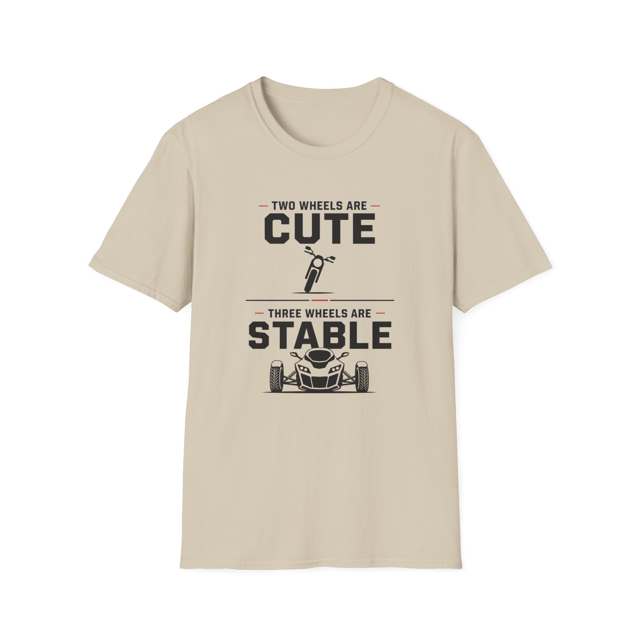 Two Wheels Are Cute T-Shirt