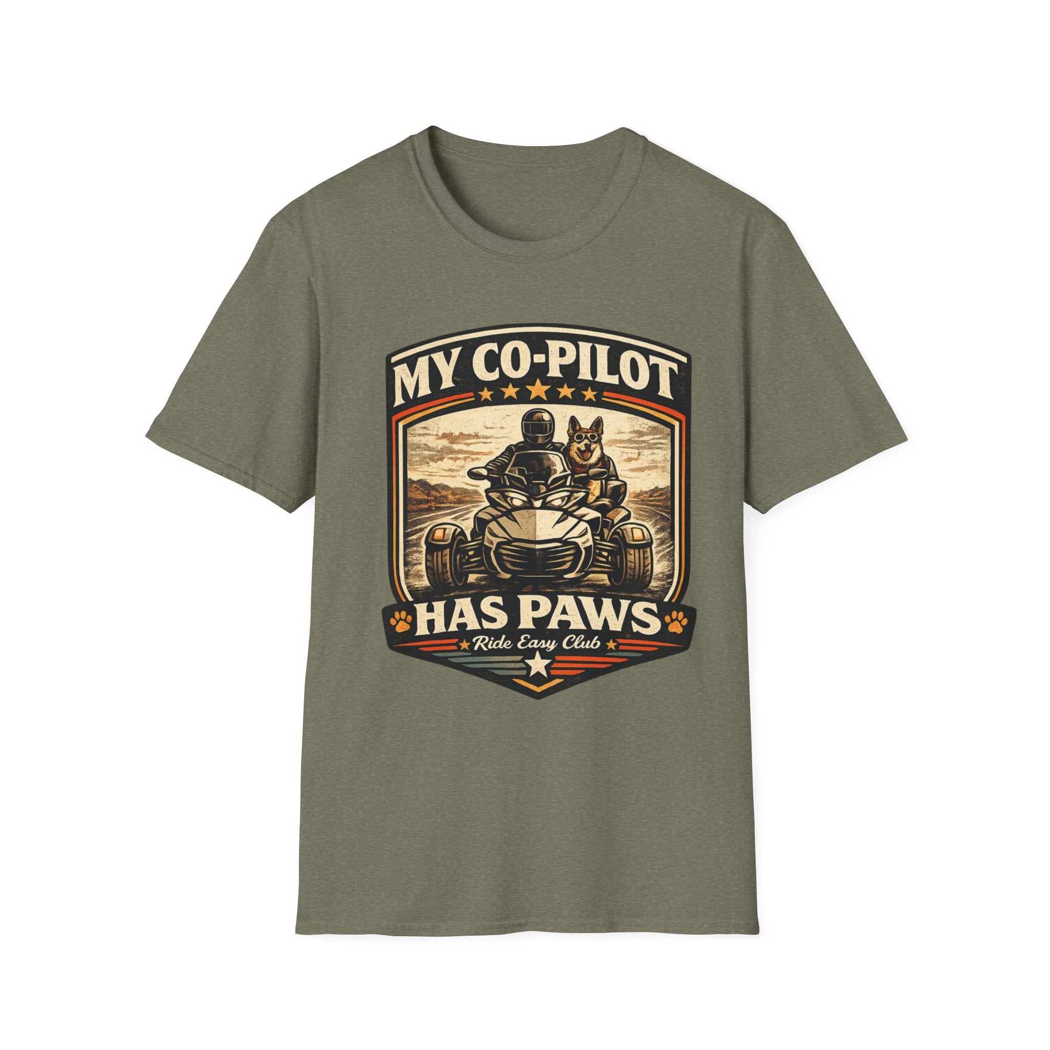 My CoPilot Has Paws T-Shirt