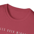Miles Over Minutes Black Shirt T-Shirt