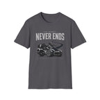 The Journey Never Ends White T-Shirt
