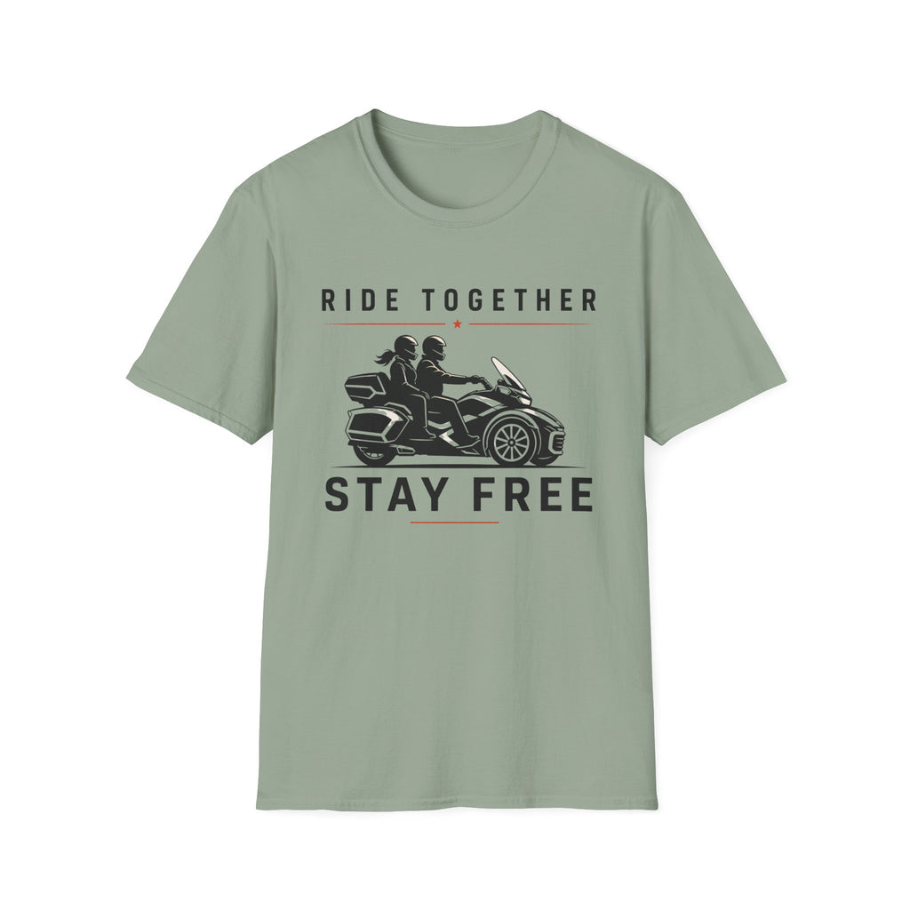 Ride Together Stay Free T-Shirt