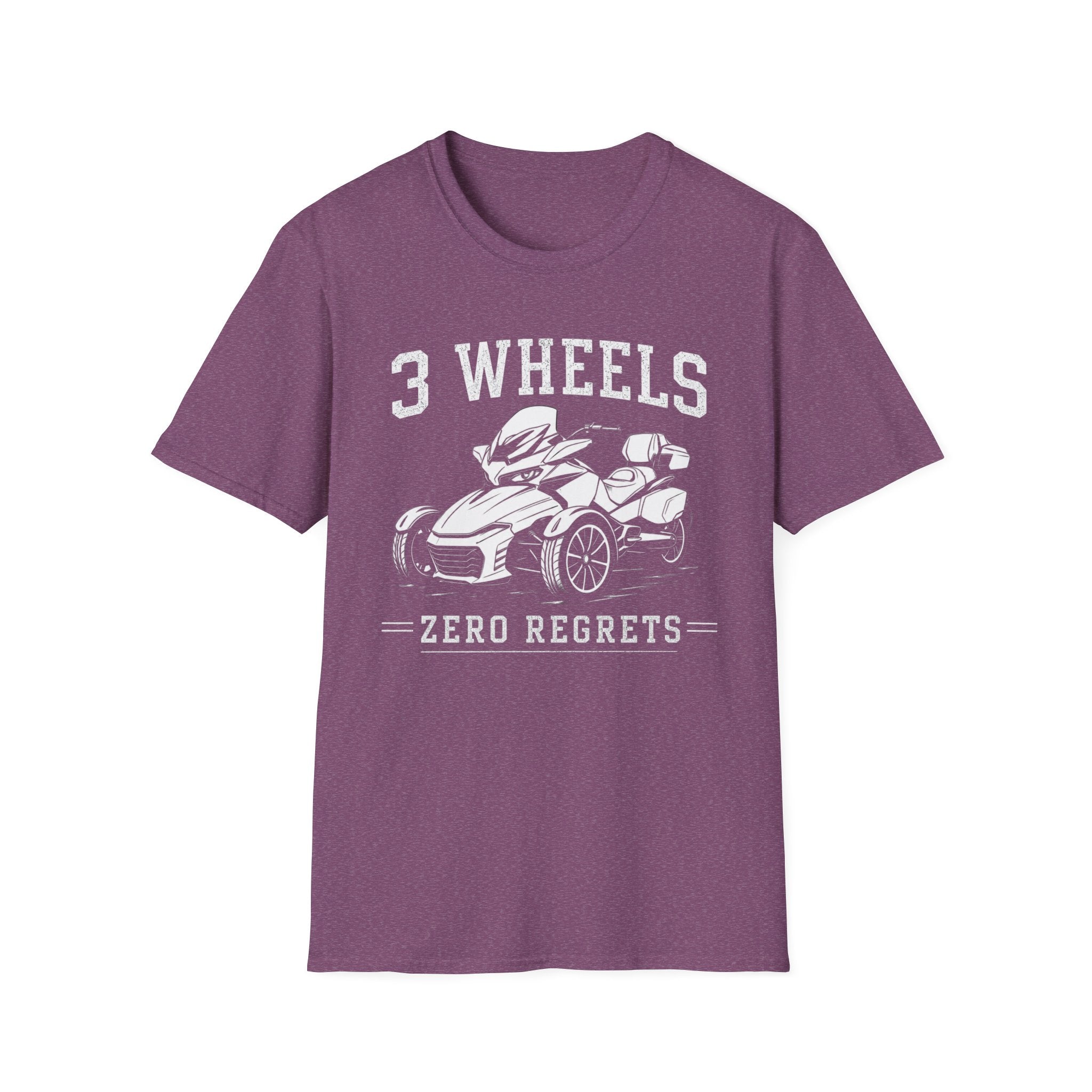 3 Wheels Zero Regrets T-Shirt