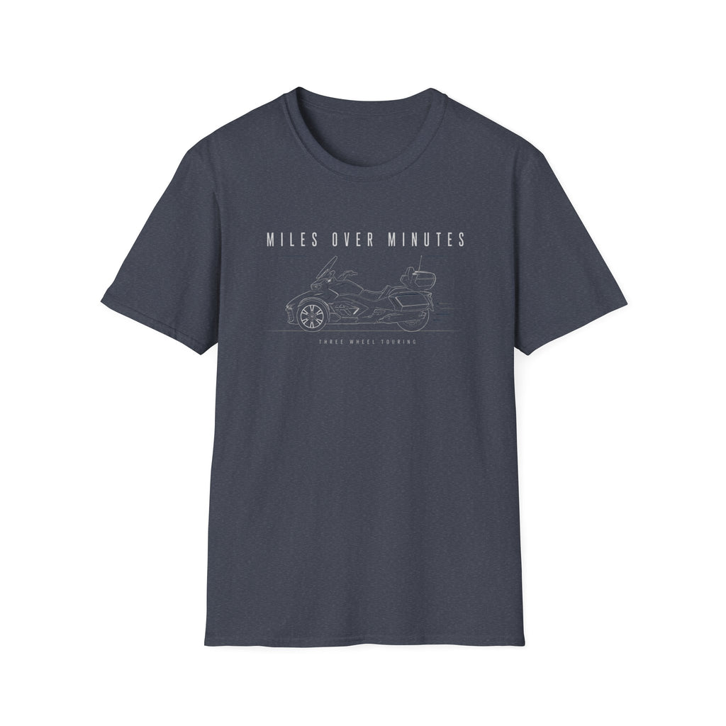 Miles Over Minutes Black Shirt T-Shirt