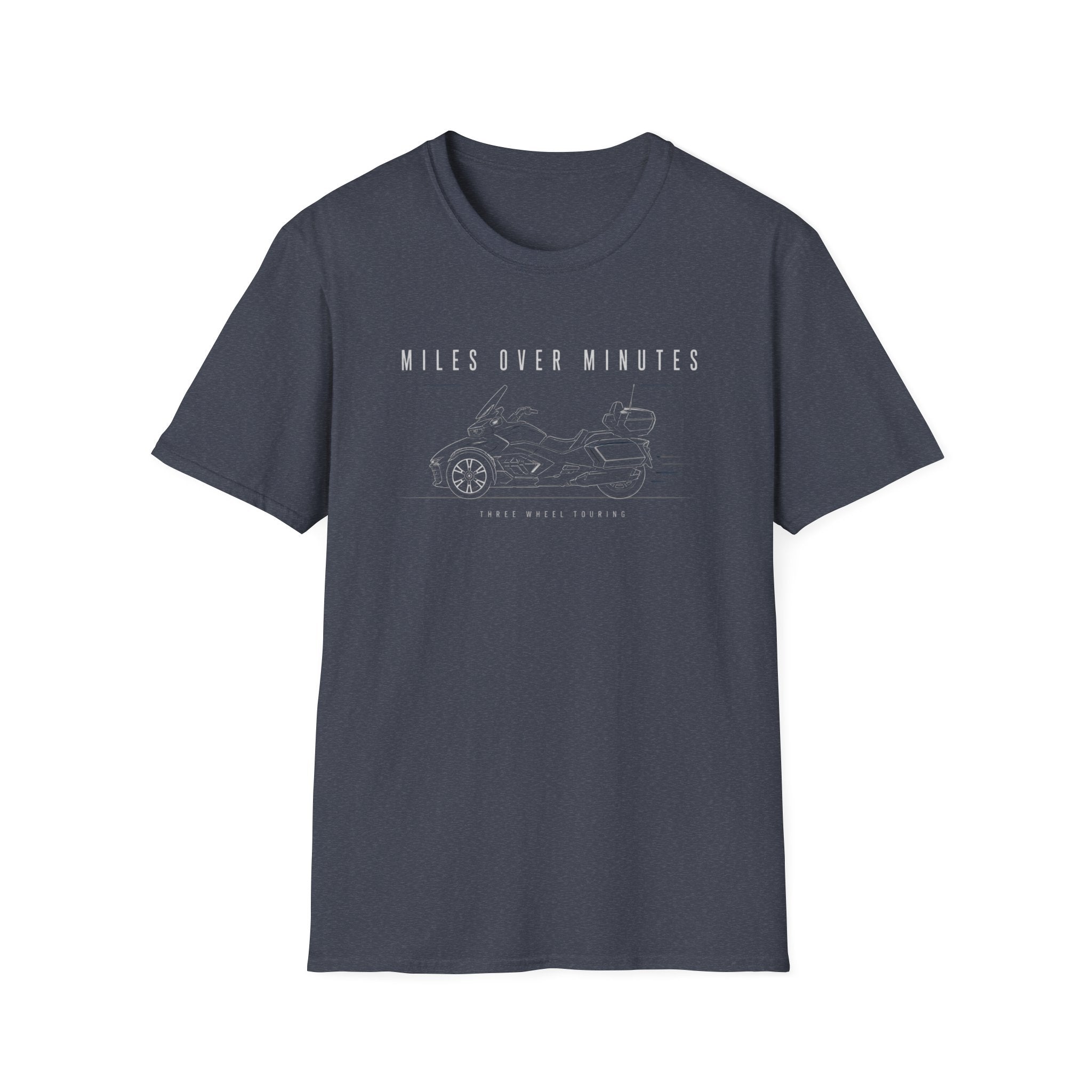 Miles Over Minutes Black Shirt T-Shirt