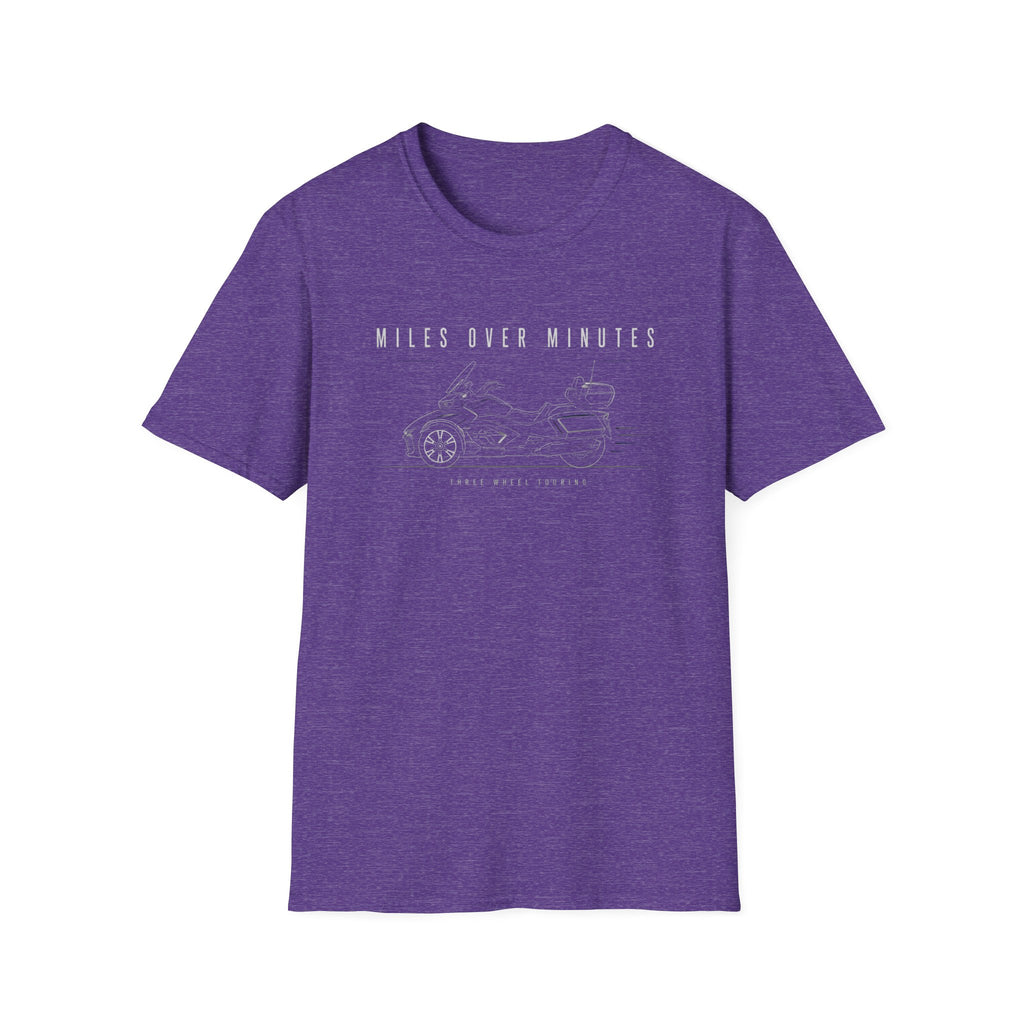 Miles Over Minutes Black Shirt T-Shirt