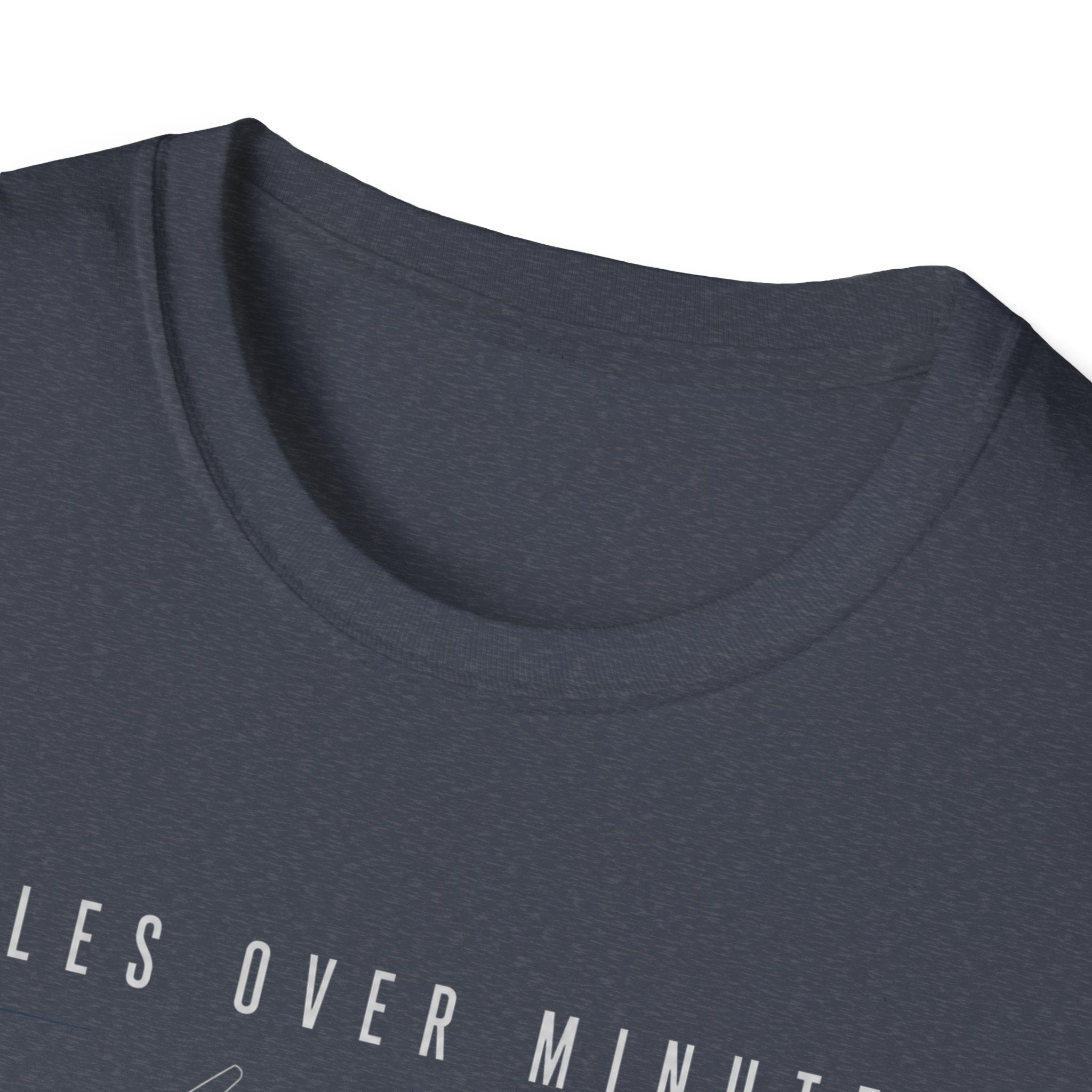 Miles Over Minutes Black Shirt T-Shirt