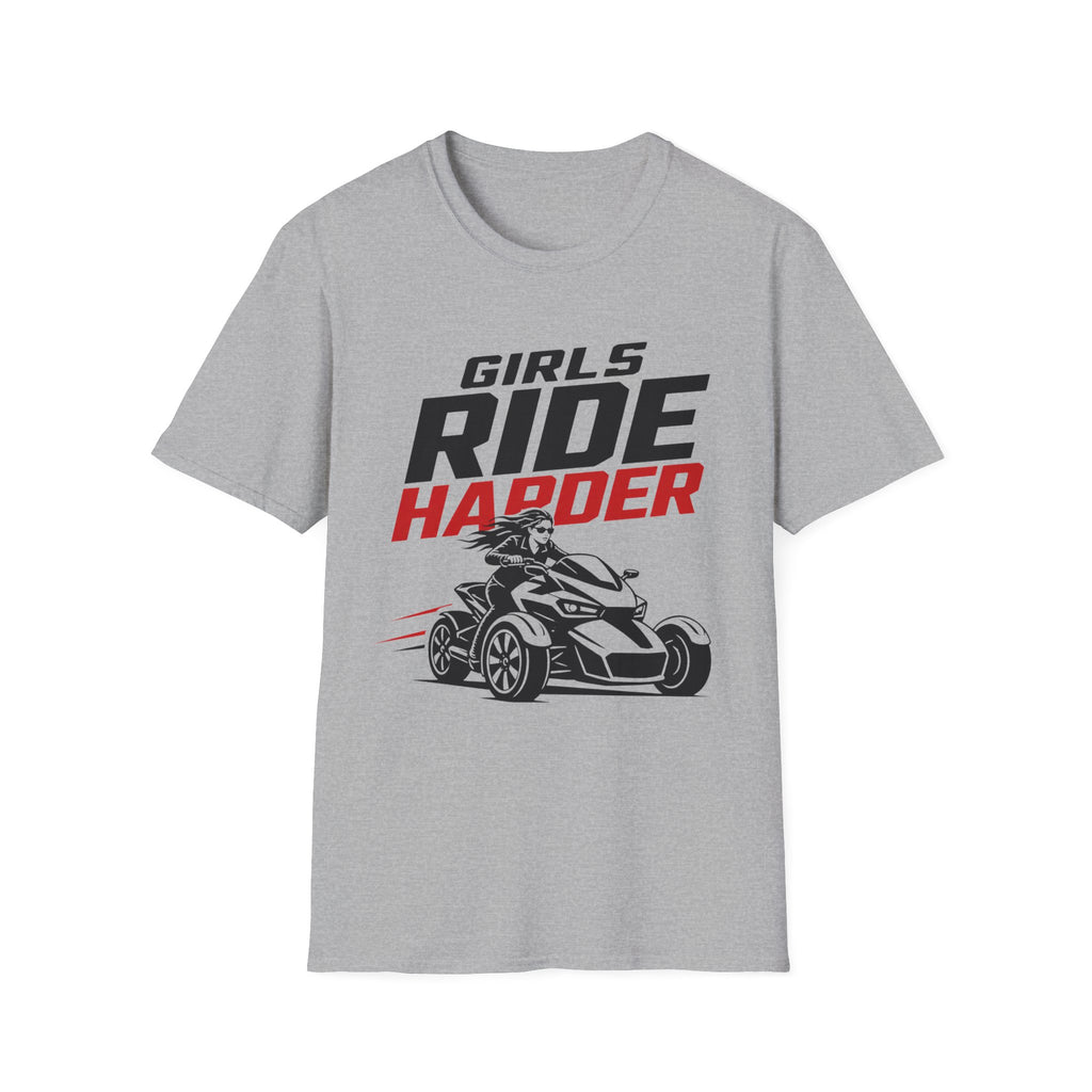 Girls Ride Harder T-Shirt