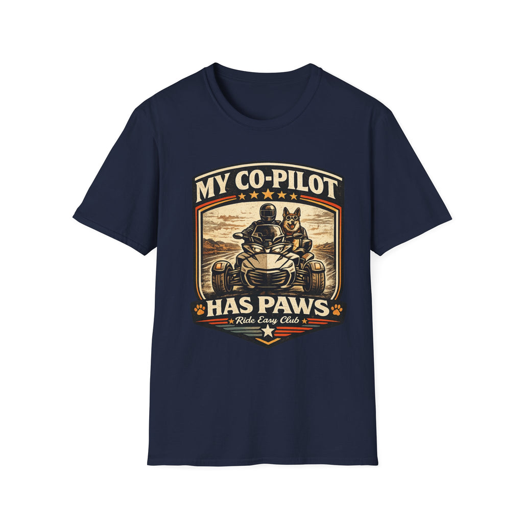My CoPilot Has Paws T-Shirt