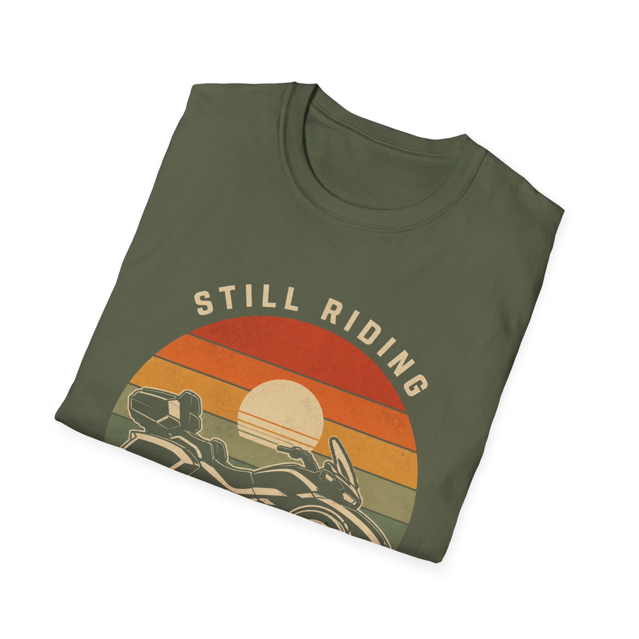 Still Riding Strong Sunset T-Shirt