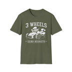 3 Wheels Zero Regrets T-Shirt