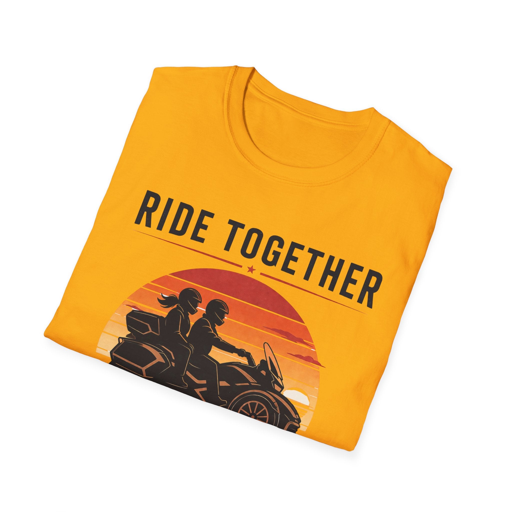 Ride Together Stay Together Sunset T-Shirt