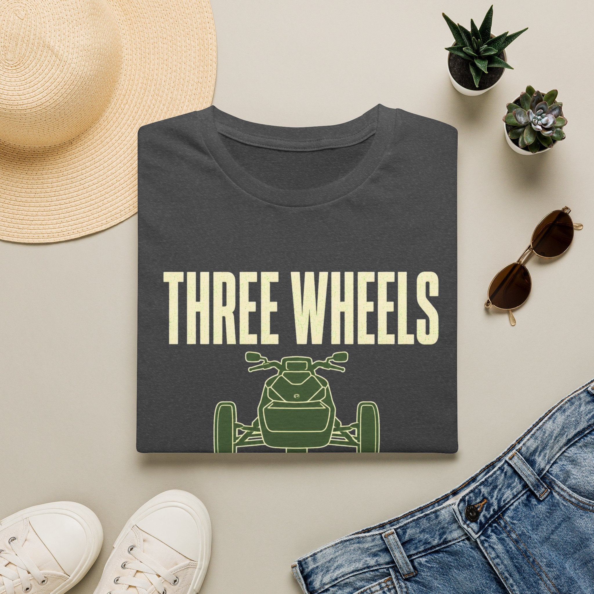 Three Wheels One Frunk T-Shirt