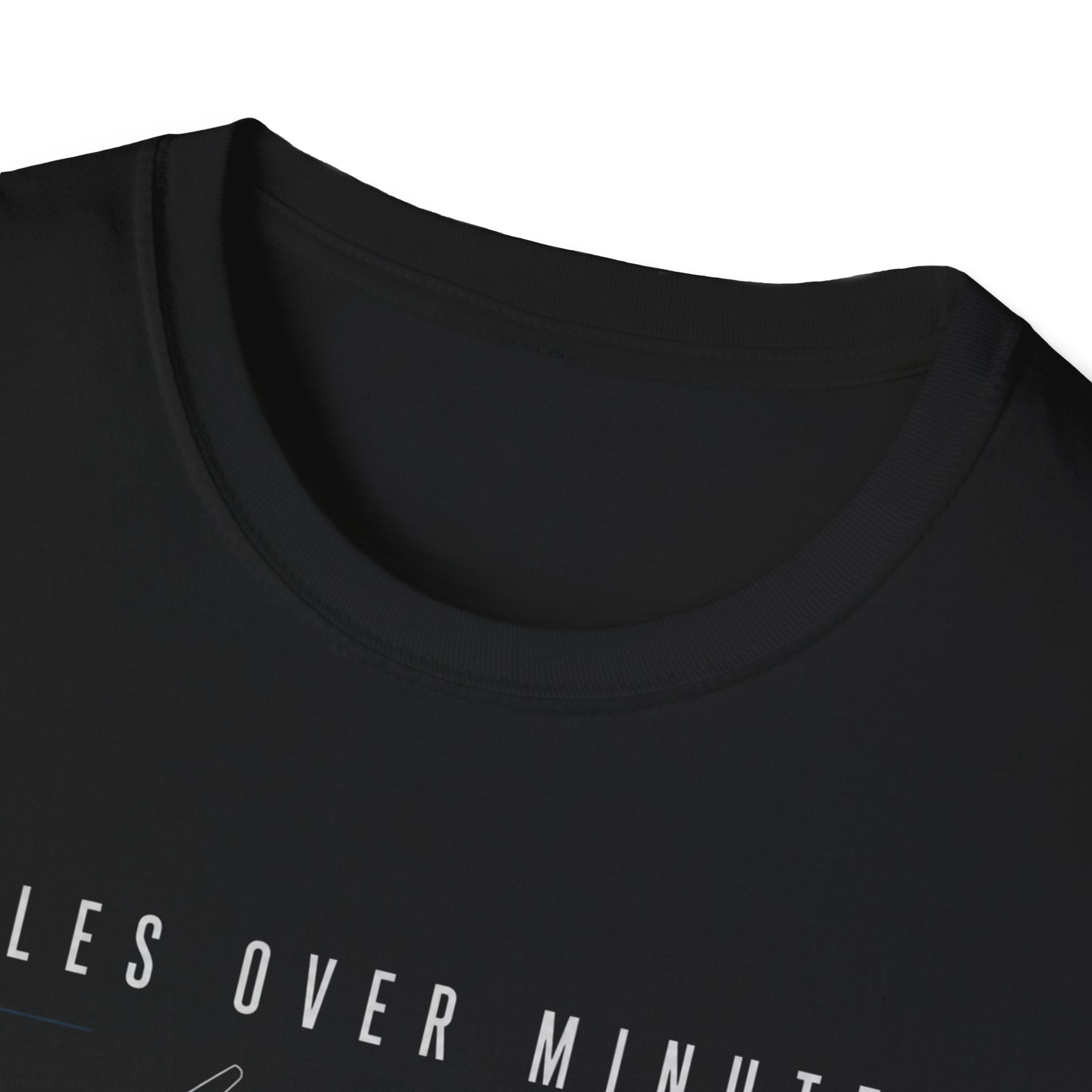 Miles Over Minutes Black Shirt T-Shirt