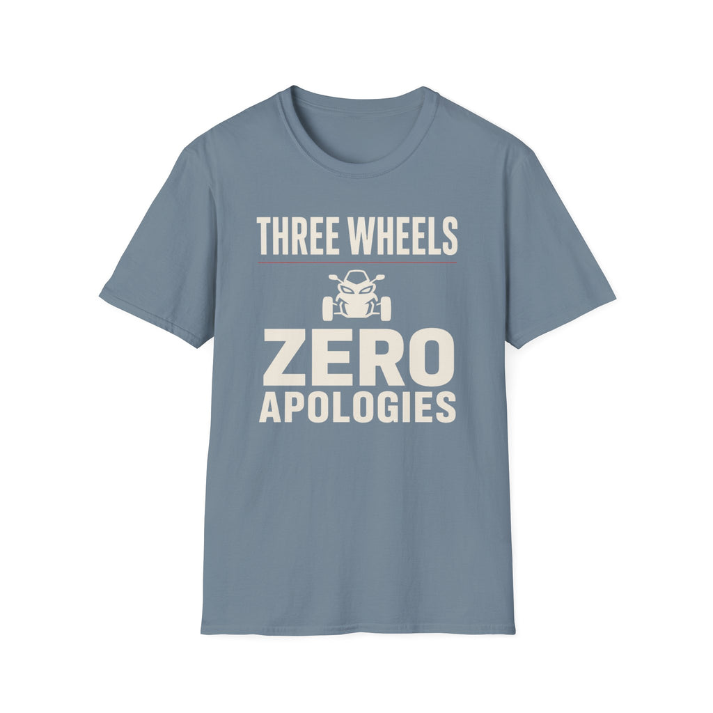 Three Wheels Zero Apologies T-Shirt